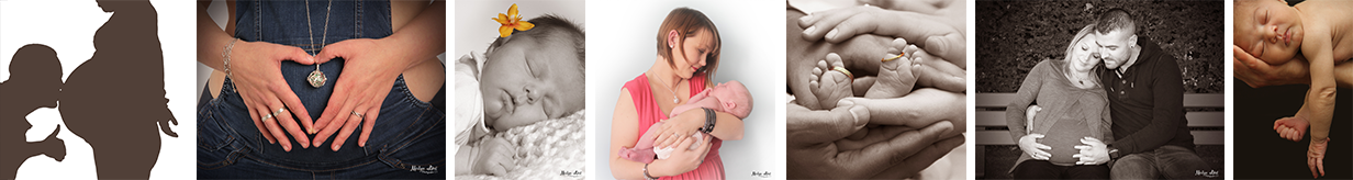 En tête Page Maternité - Photo en studio, en extérieur, famille couple femme enceinte enfant, seul avec ou sans thème