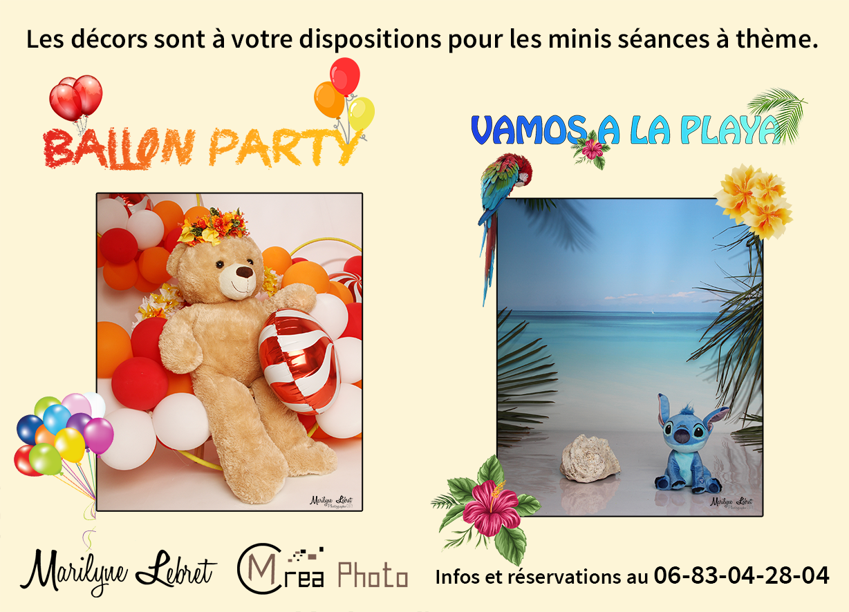 Studio à thème Ballon party , Vamos a la Playa - Mer exotique - Stich Studio à thème Ballon party , Vamos a la Playa - Mer exotique - Stich